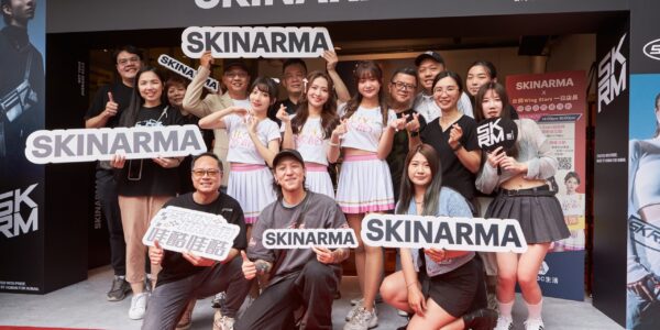 SKINARMA新光南西快閃店 台鋼Wing Stars啦啦隊閃亮站台